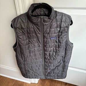 Patagonia Gray Quilted Vest